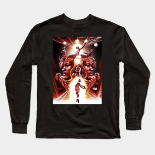 BASKETBALLART - GOAT CHAMPIONS 23 MOMENT Long Sleeve T-Shirt